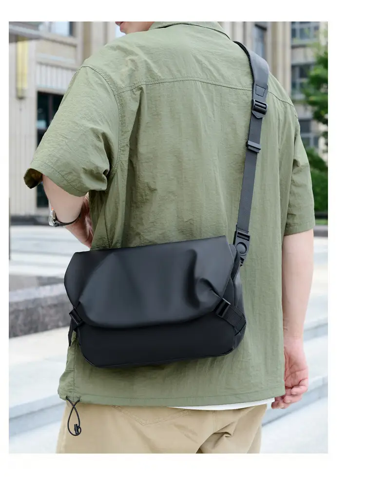 Men's Large Capacity Crossbody Bag Cover Trolley Travel — feature 37