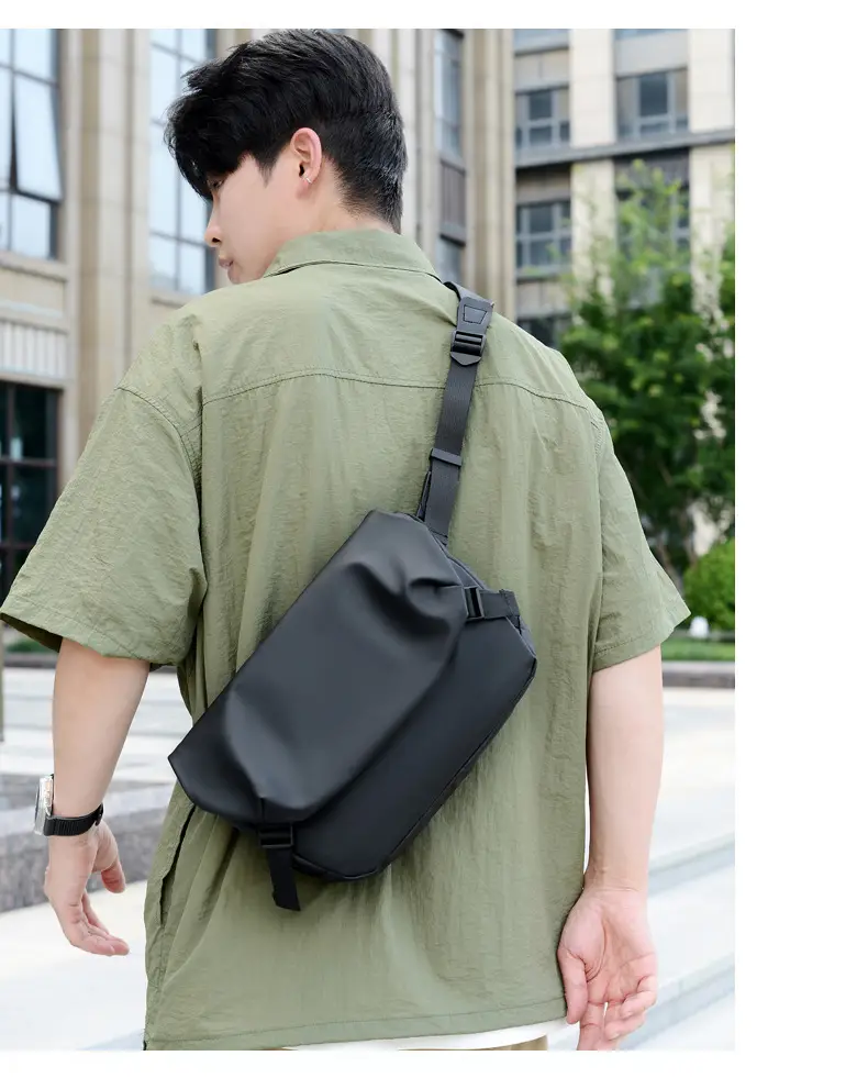 Men's Large Capacity Crossbody Bag Cover Trolley Travel — feature 40