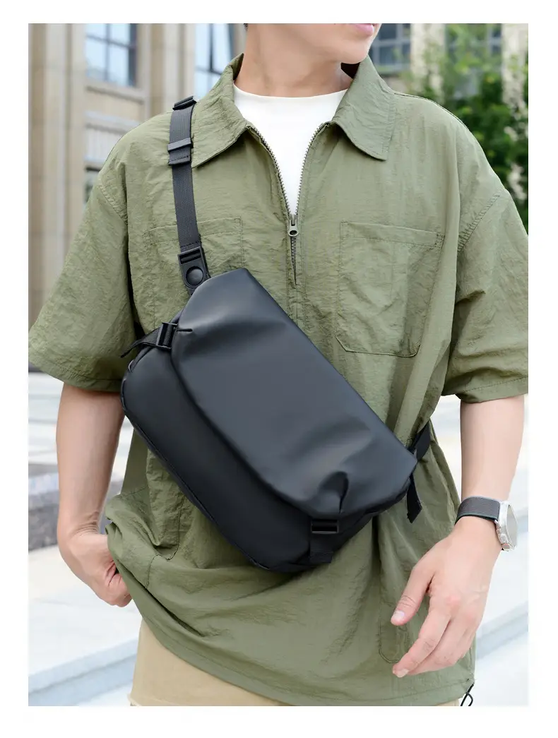 Men's Large Capacity Crossbody Bag Cover Trolley Travel — feature 41