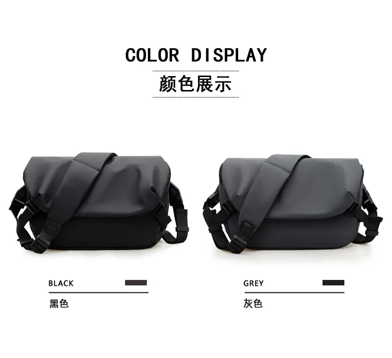 Men's Large Capacity Crossbody Bag Cover Trolley Travel — feature 5