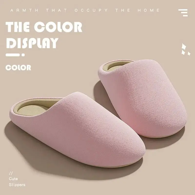2025 Silent Cotton Slippers Women Winter Warm Anti-Slip - Image 3