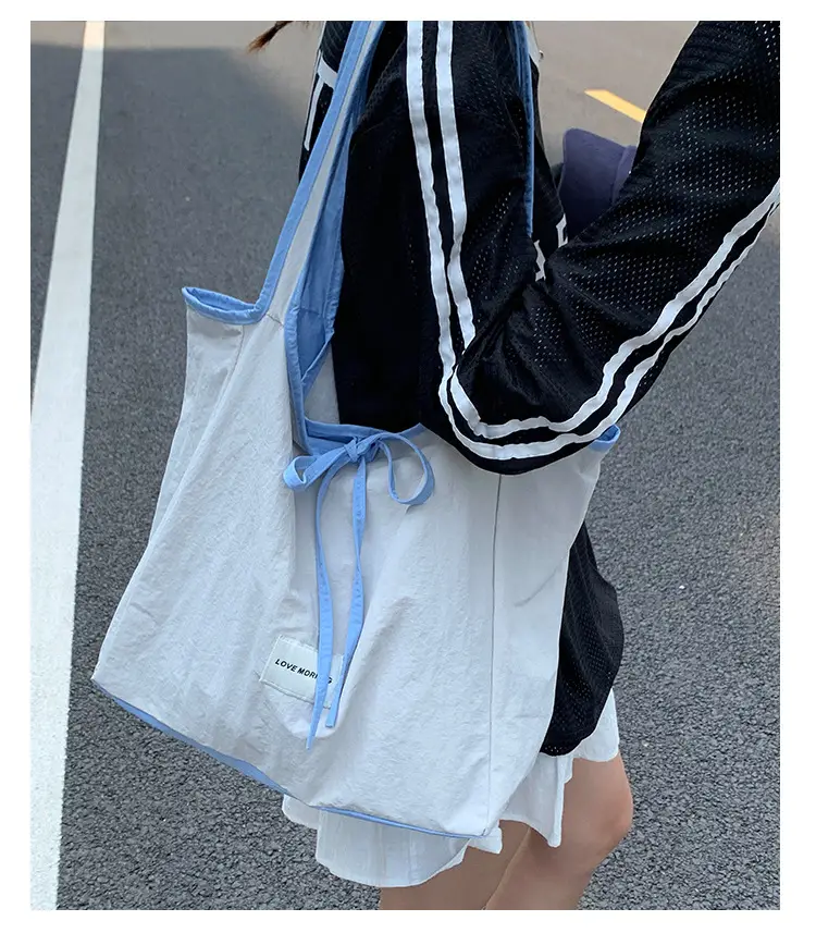 Canvas Shoulder Bag Women Large Capacity 2025 New Autumn Winter Versatile Casual College Student Tote Bag luggage and leather goods — feature 12
