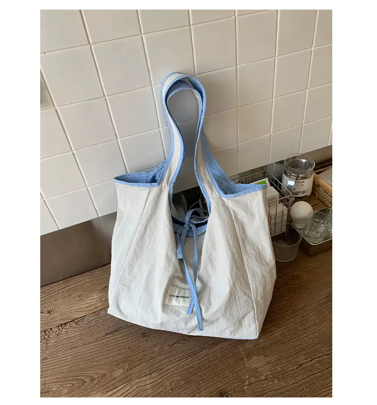 Canvas Shoulder Bag Women Large Capacity 2025 New Autumn Winter Versatile Casual College Student Tote Bag luggage and leather goods — feature 28