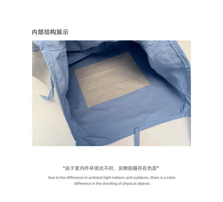 Canvas Shoulder Bag Women Large Capacity 2025 New Autumn Winter Versatile Casual College Student Tote Bag luggage and leather goods — feature 3