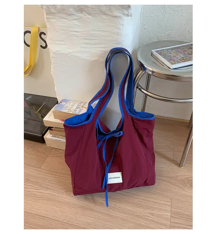 Canvas Shoulder Bag Women Large Capacity 2025 New Autumn Winter Versatile Casual College Student Tote Bag luggage and leather goods — feature 32