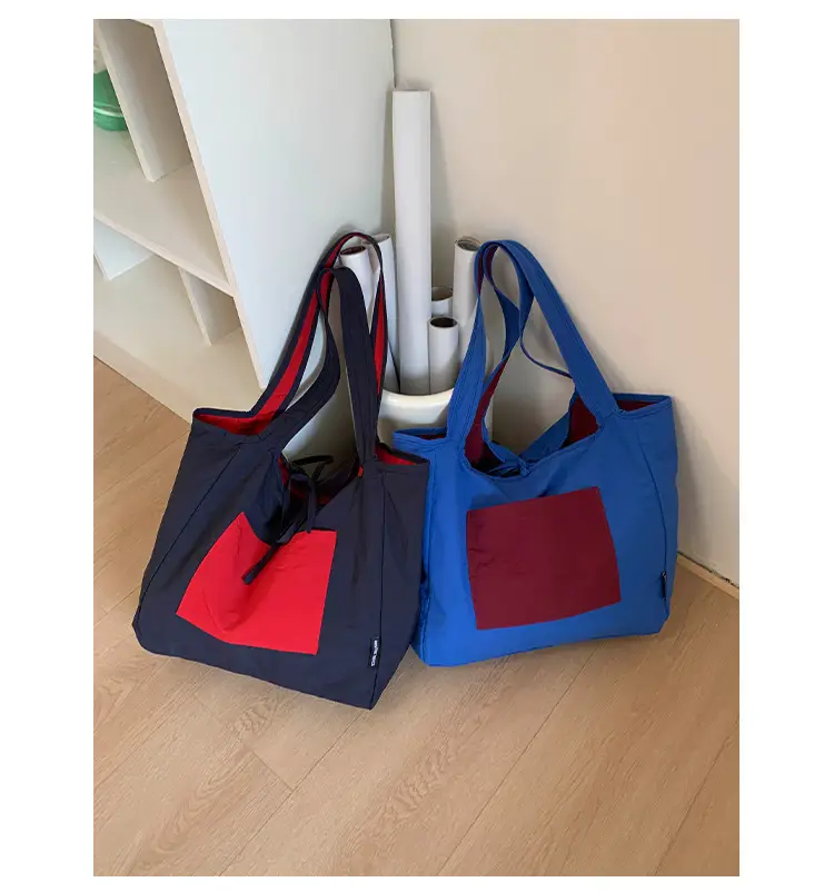 Canvas Shoulder Bag Women Large Capacity 2025 New Autumn Winter Versatile Casual College Student Tote Bag luggage and leather goods — feature 33