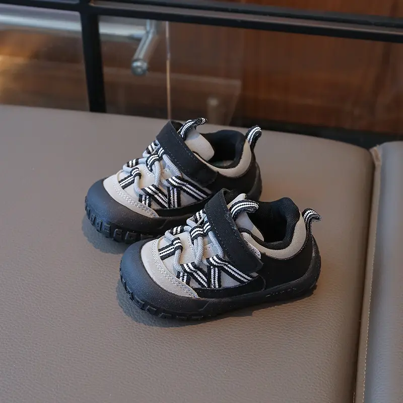 Children's Toddler Shoes Spring & Fall New Beginner Baby Shoes 1-2-3 Years Old Soft Sole Non-Slip Breathable Baby Shoes