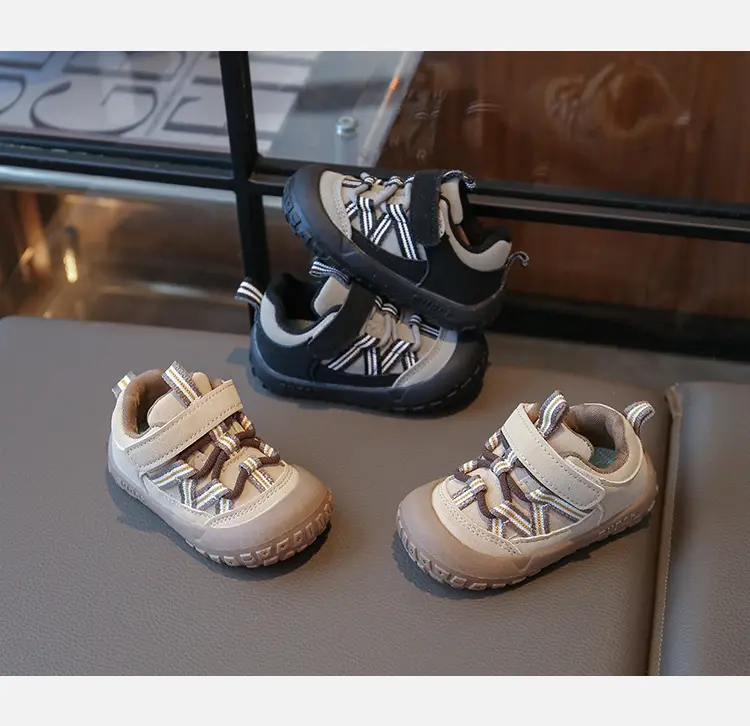 Children's Toddler Shoes Spring & Fall New Beginner Baby Shoes 1-2-3 Years Old Soft Sole Non-Slip Breathable Baby Shoes — feature 7