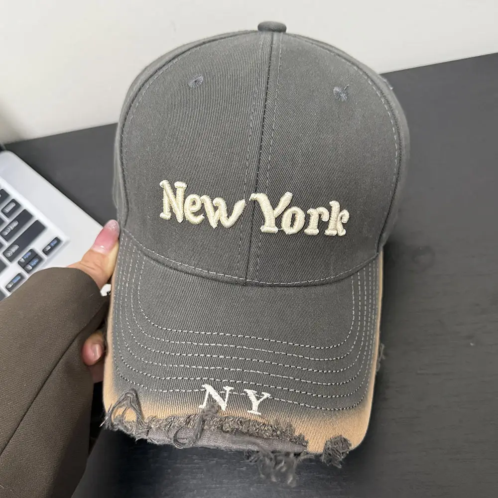 Red Embroidered Baseball Cap for Women 2026 - Image 3