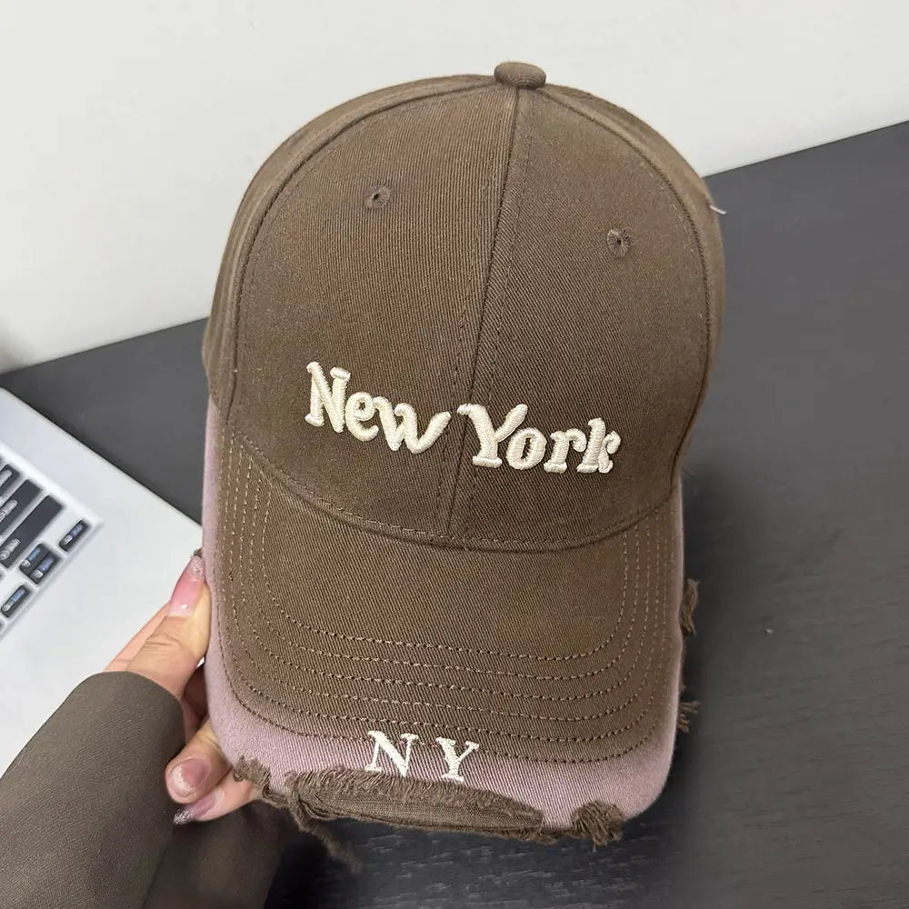 Red Embroidered Baseball Cap for Women 2026 - Image 4