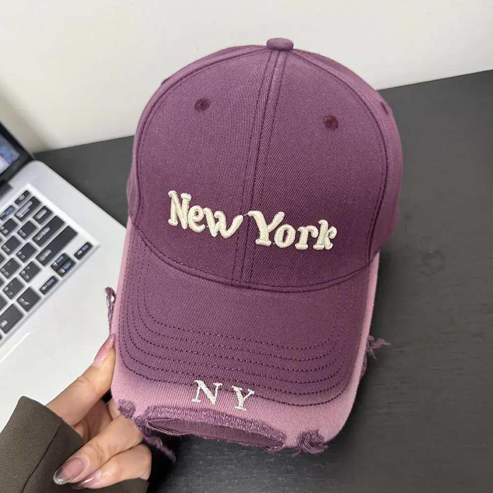 Red Embroidered Baseball Cap for Women 2026 - Image 7