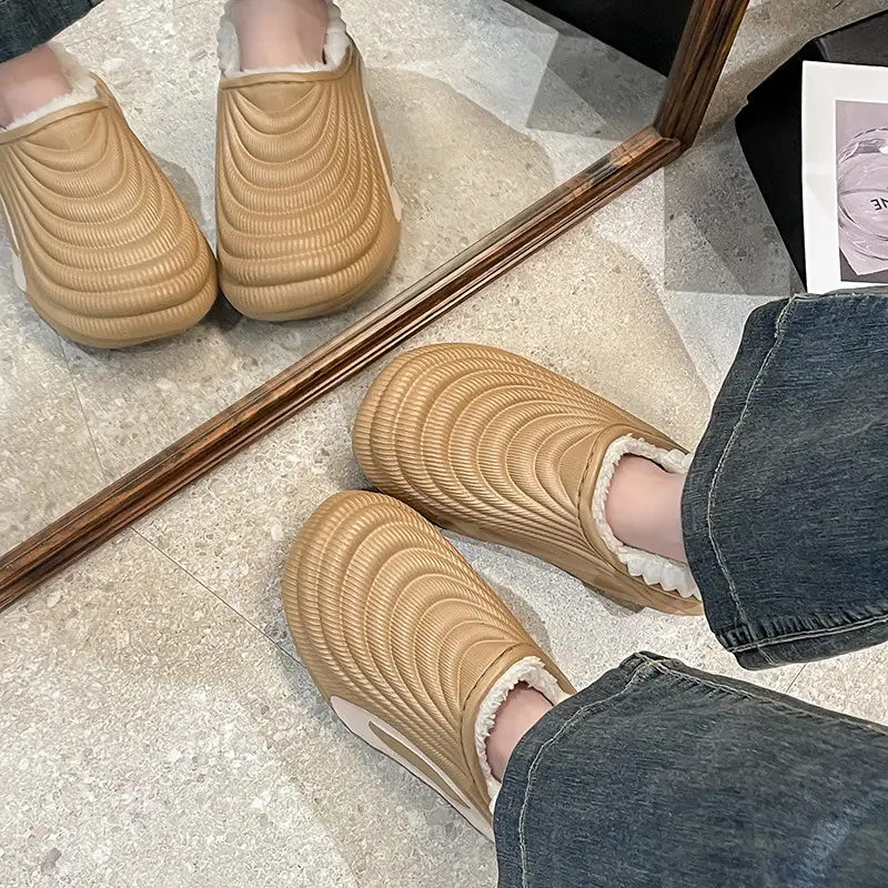 New Cotton Slippers 2025 Thick Warm Toe Cap EVA — feature 16