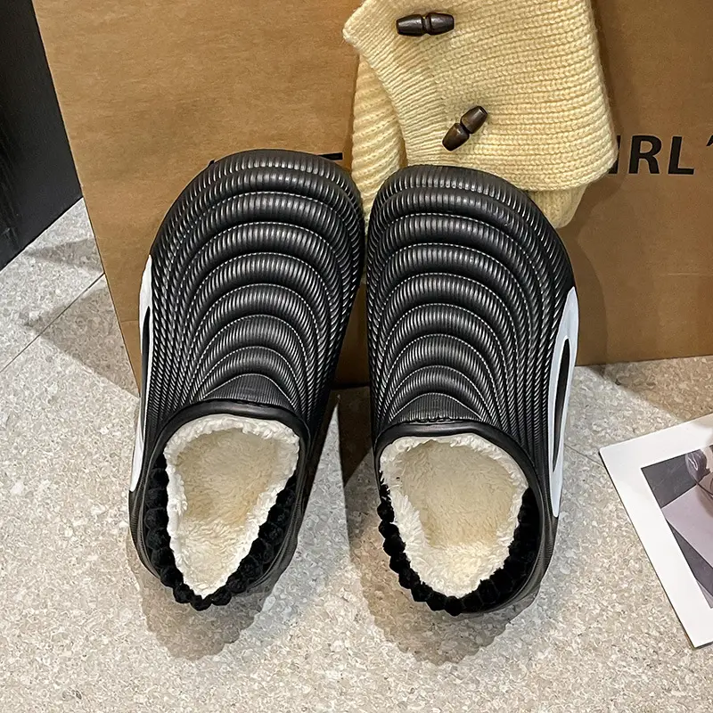 New Cotton Slippers 2025 Thick Warm Toe Cap EVA — feature 2