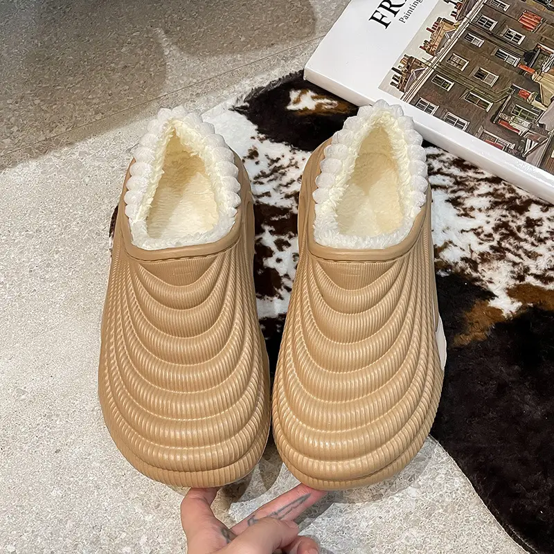 New Cotton Slippers 2025 Thick Warm Toe Cap EVA — feature 4