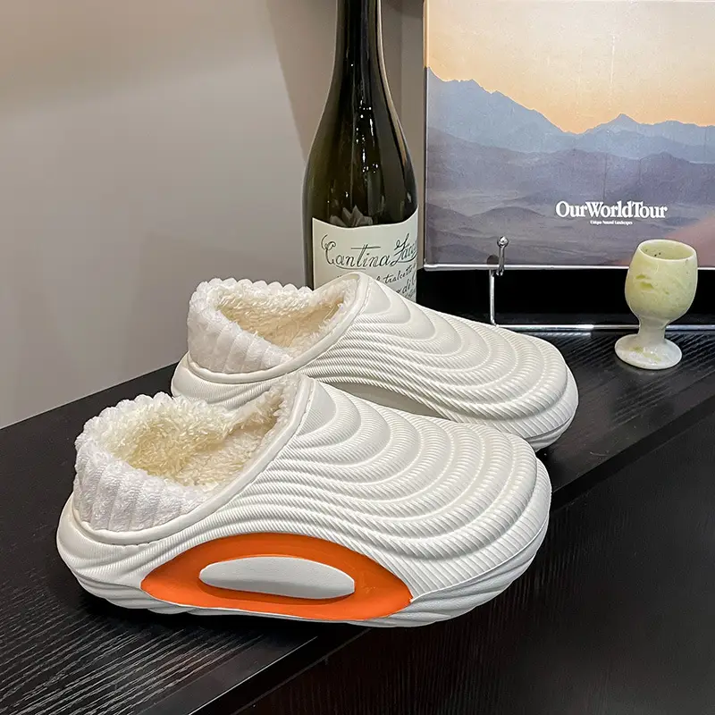 New Cotton Slippers 2025 Thick Warm Toe Cap EVA — feature 5