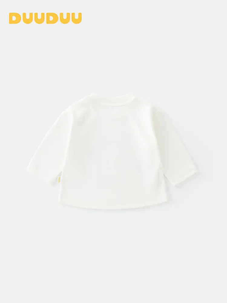 Duuduu Kids T-Shirt White 2025 Toddler Base - Image 4