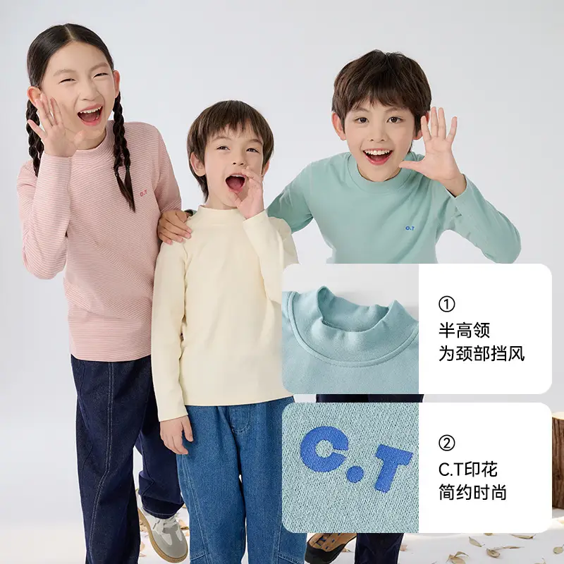 Antibacterial Cotton Hall Kids' Long Sleeve Top - Image 10