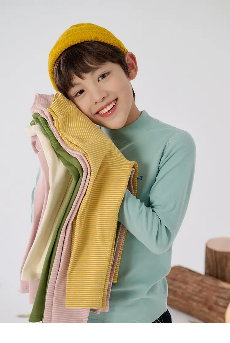 Antibacterial Cotton Hall Kids' Long Sleeve Top — feature 22