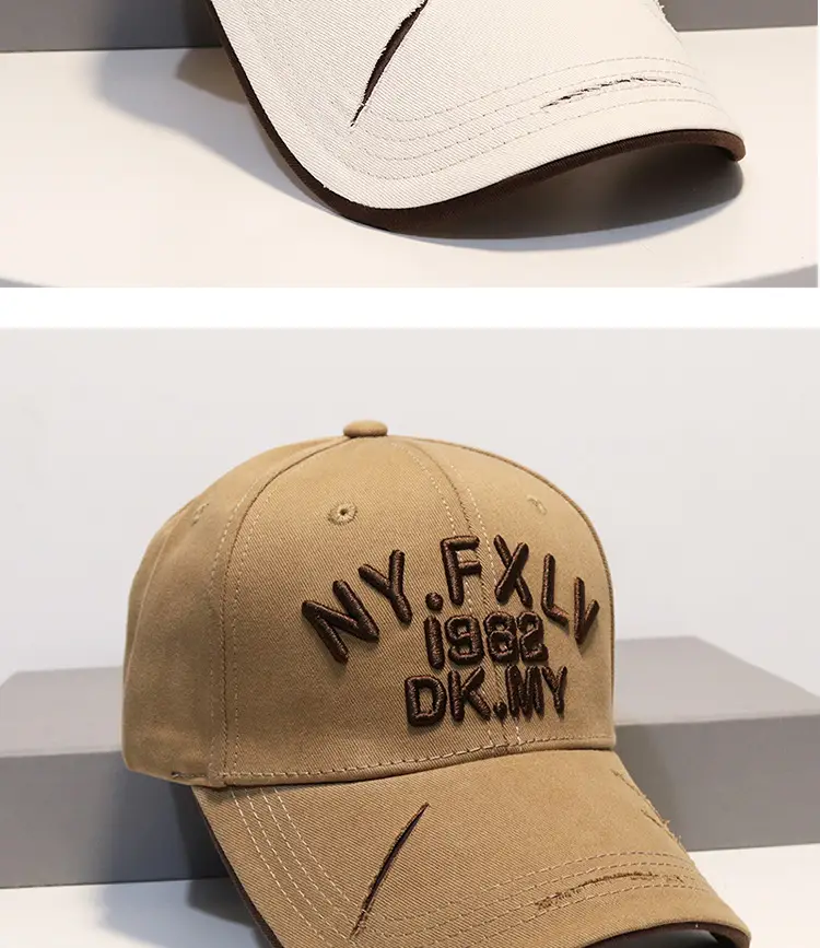Men's Red 1982 DK Baseball Cap with FXLL Embroidery — feature 7