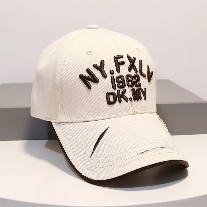 Men's Red 1982 DK Baseball Cap with FXLL Embroidery - Image 2
