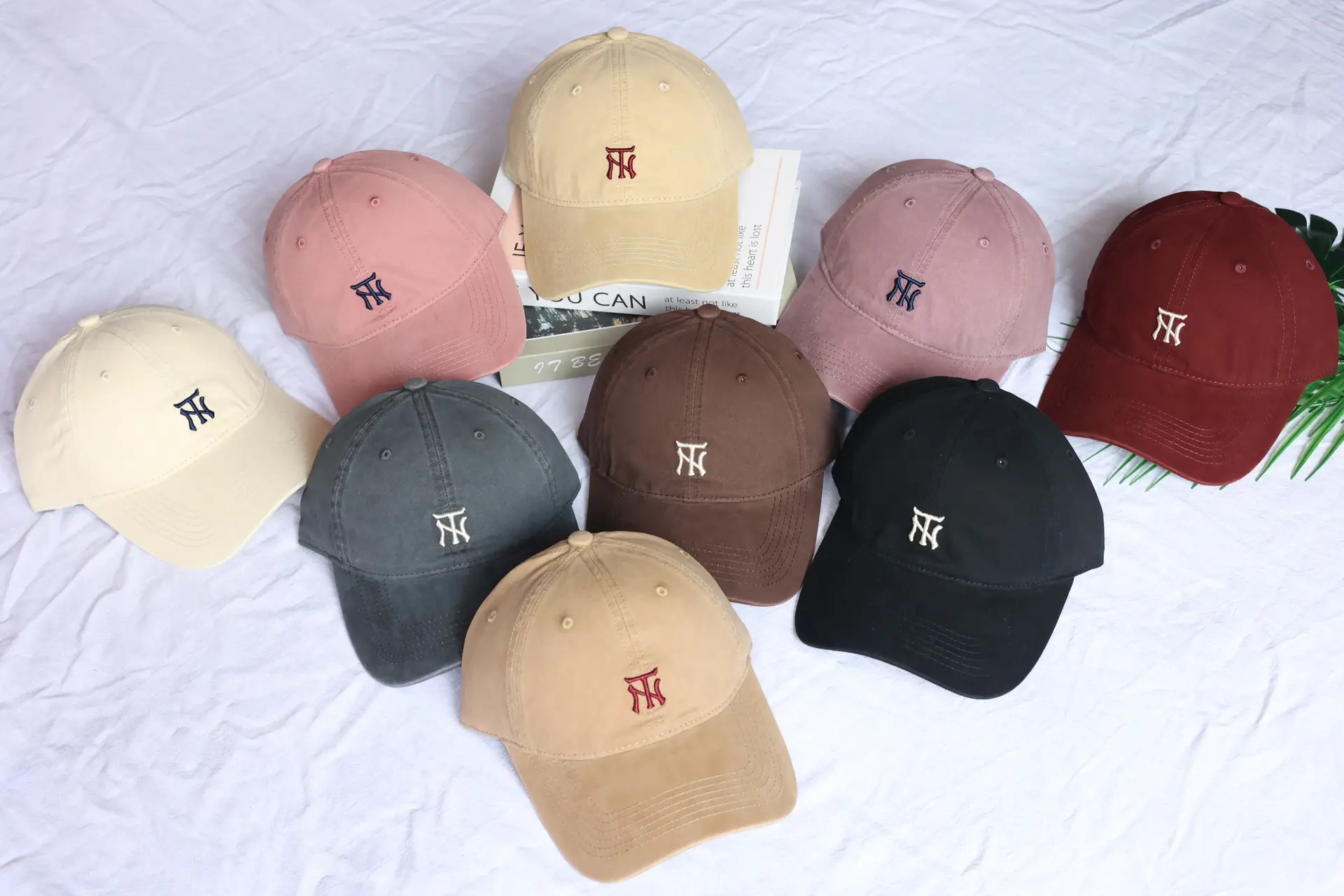 Women Baseball Cap with Small Letter Embroidery — feature 2