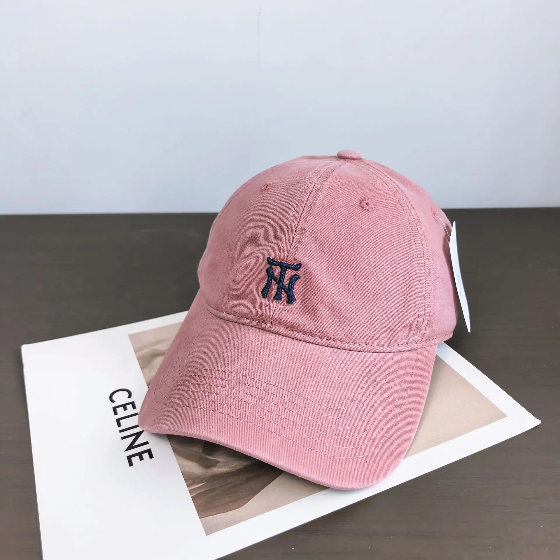 Women Baseball Cap with Small Letter Embroidery - Image 7
