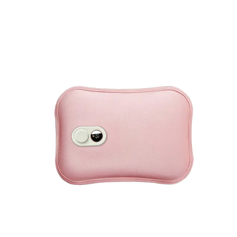 Pink Digital Display Hot Water Bag with Explosion Proof Design - Image 26