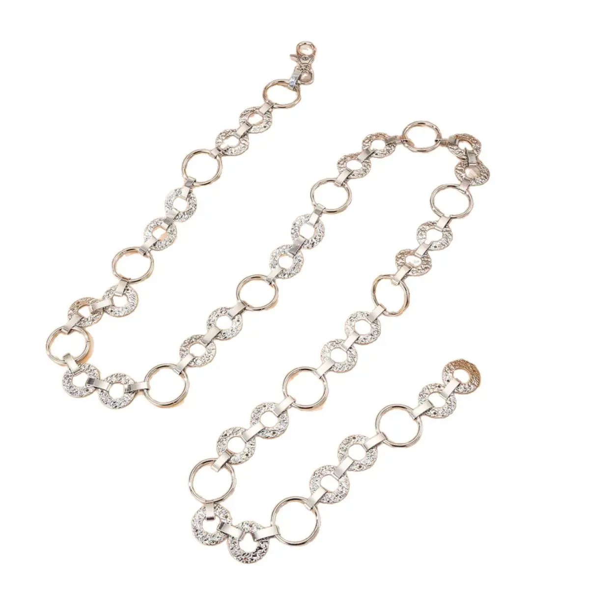 Rose Gold Small Disc Waist Chain for Women