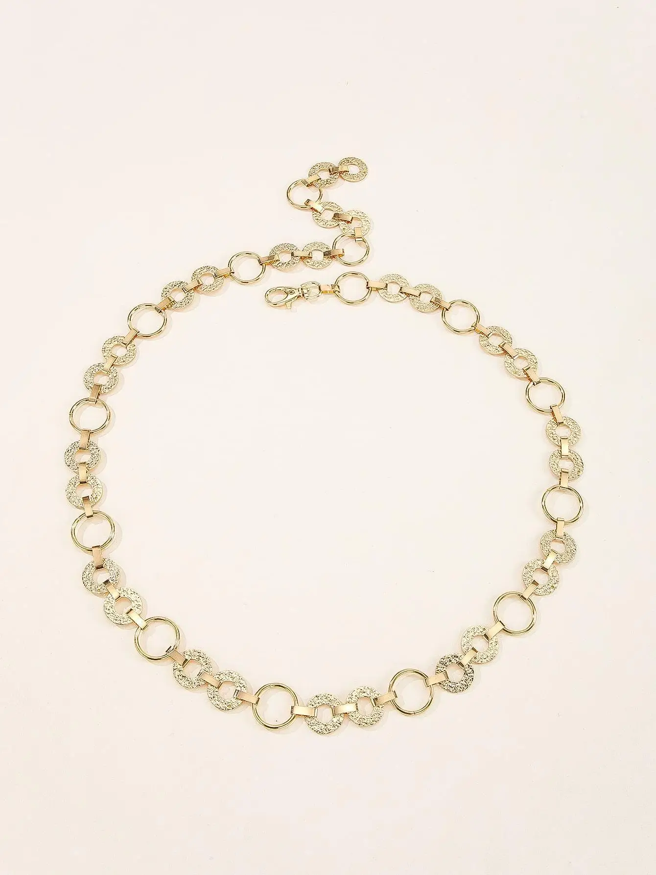 Rose Gold Small Disc Waist Chain for Women — feature 3