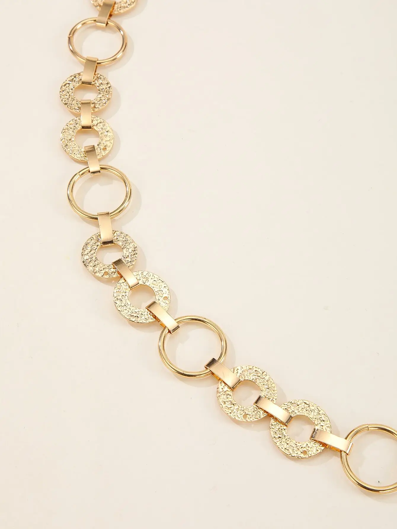 Rose Gold Small Disc Waist Chain for Women — feature 4