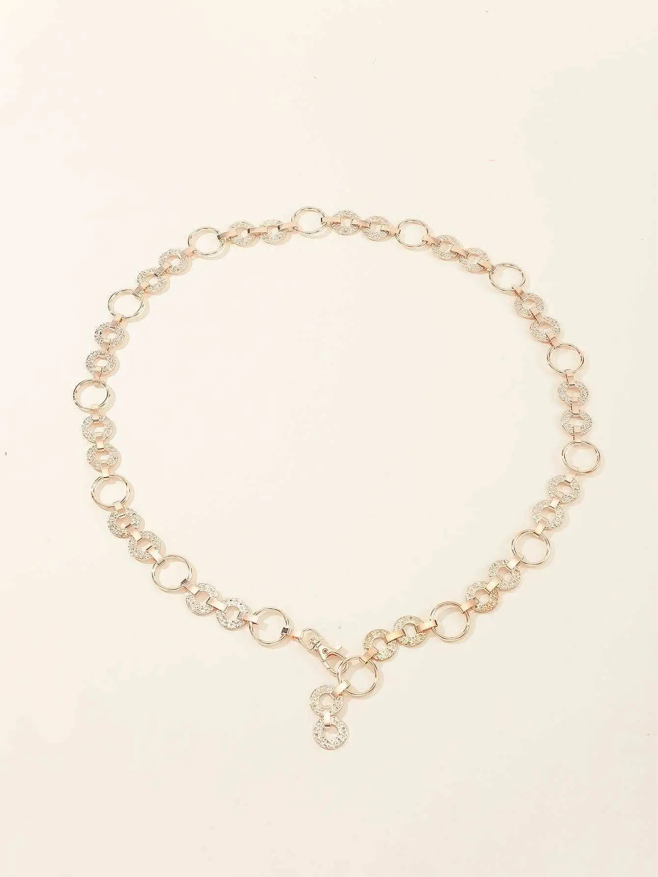 Rose Gold Small Disc Waist Chain for Women — feature 6