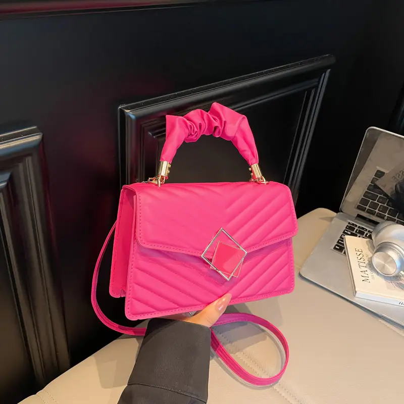Cross-Border Embroidered Square Handbag for Women - Image 8