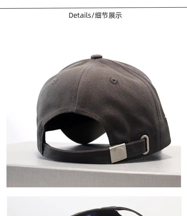 2025 Unisex Embroidered Baseball Cap Large Face Smaller — feature 3