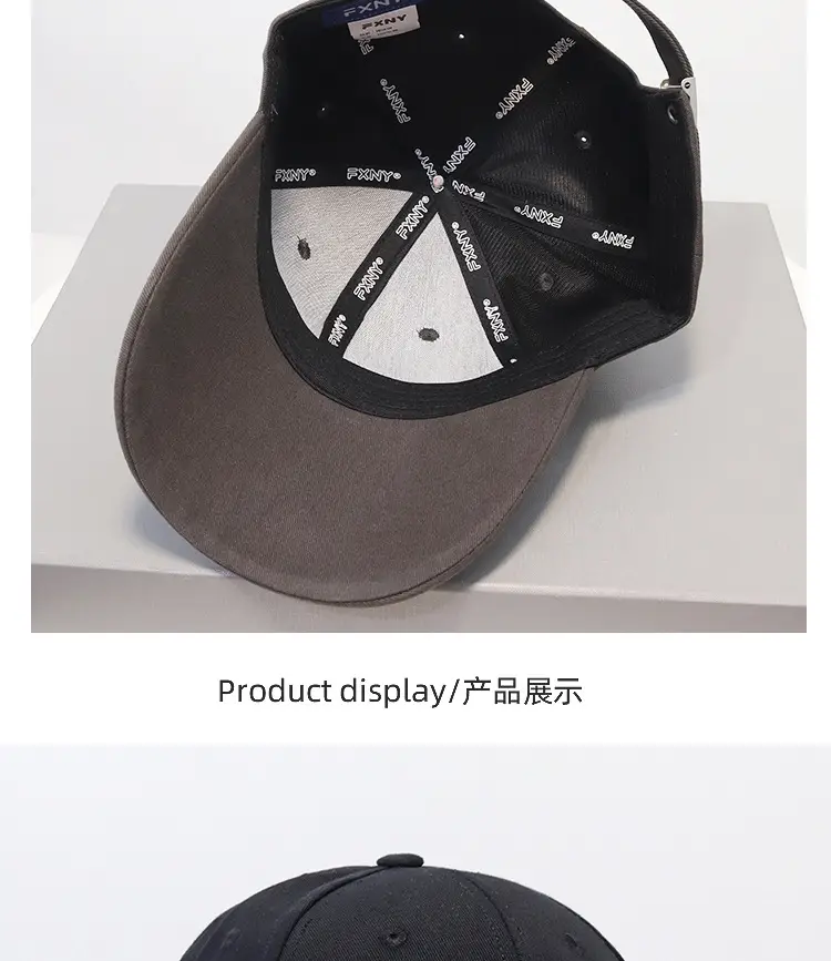 2025 Unisex Embroidered Baseball Cap Large Face Smaller — feature 4