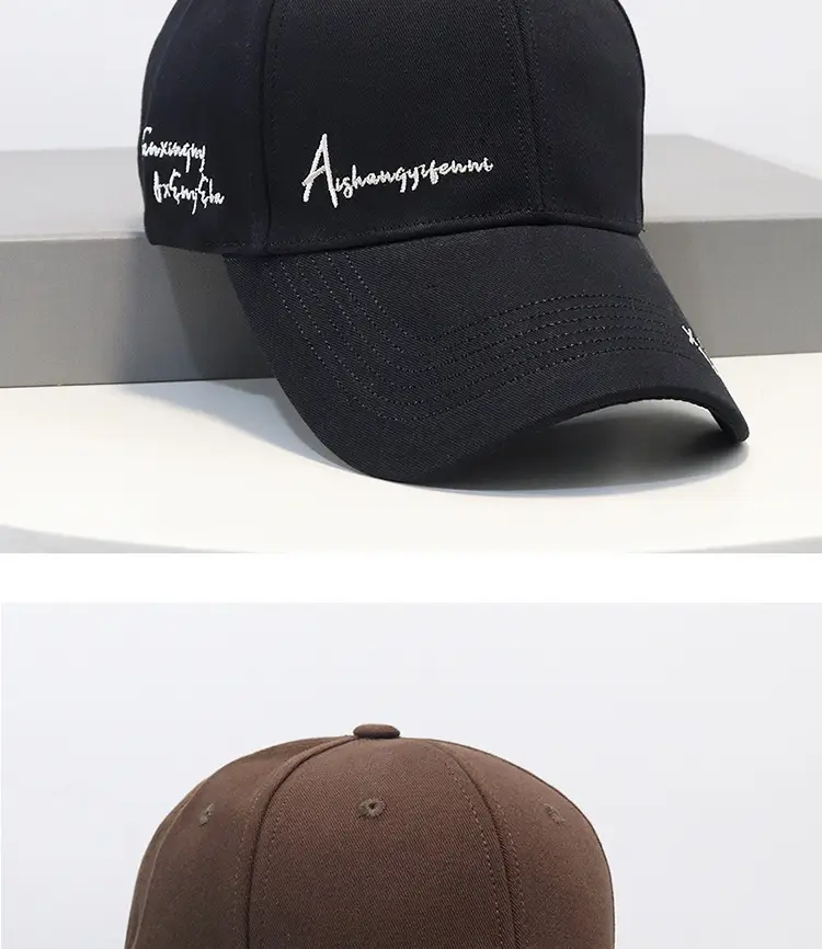 2025 Unisex Embroidered Baseball Cap Large Face Smaller — feature 5