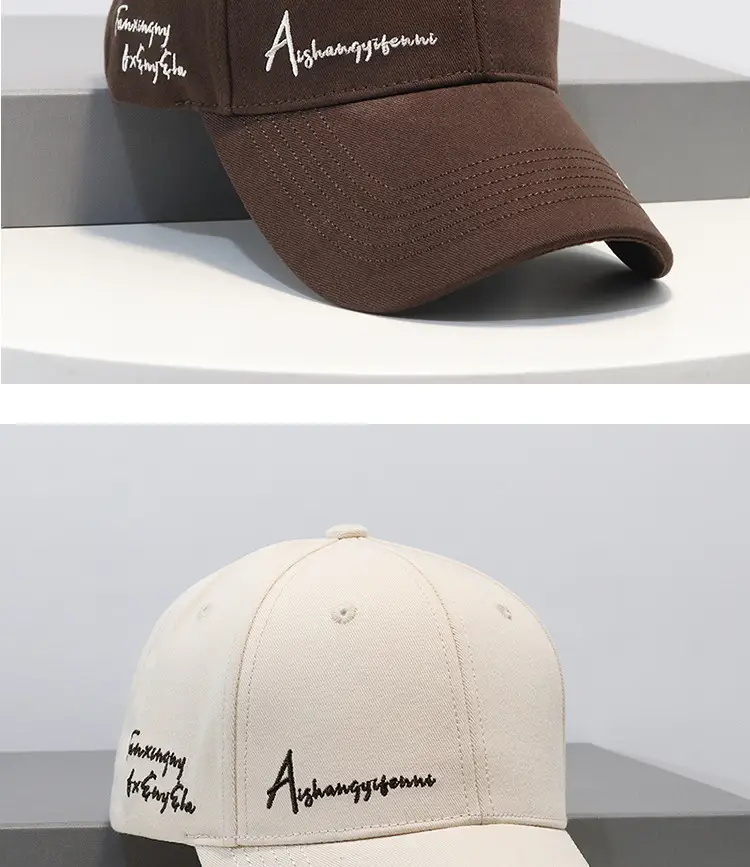 2025 Unisex Embroidered Baseball Cap Large Face Smaller — feature 6