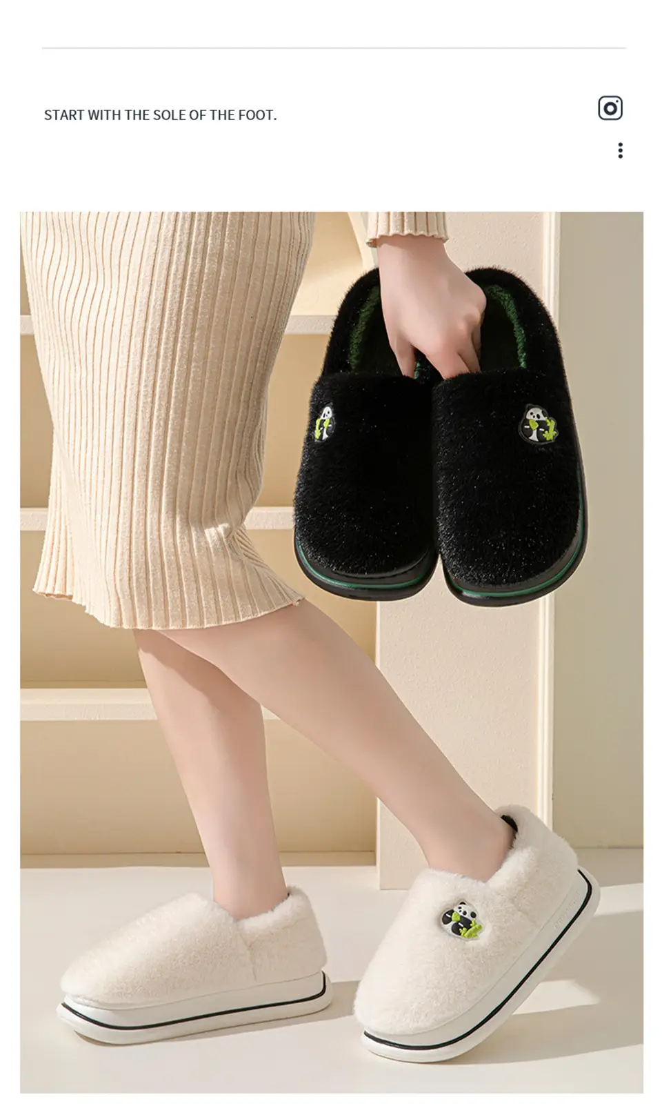 Cotton Slippers for Women Autumn and Winter 2025 New Cartoon Couple Indoor Home Thick-Soled Non-Slip Warm Furry Slippers — feature 9