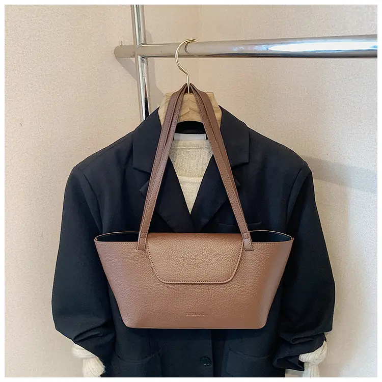 Stylish Women's Shoulder Tote Bag Brown 2025 — feature 20