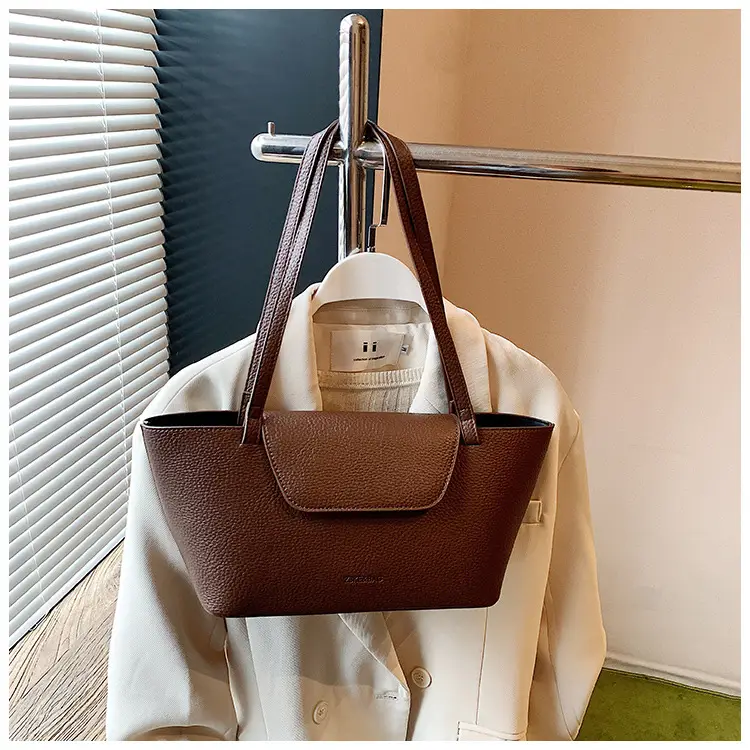Stylish Women's Shoulder Tote Bag Brown 2025 — feature 24