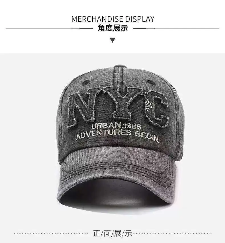 Men's Urban 1968 embroidered cap tan baseball cap — feature 3