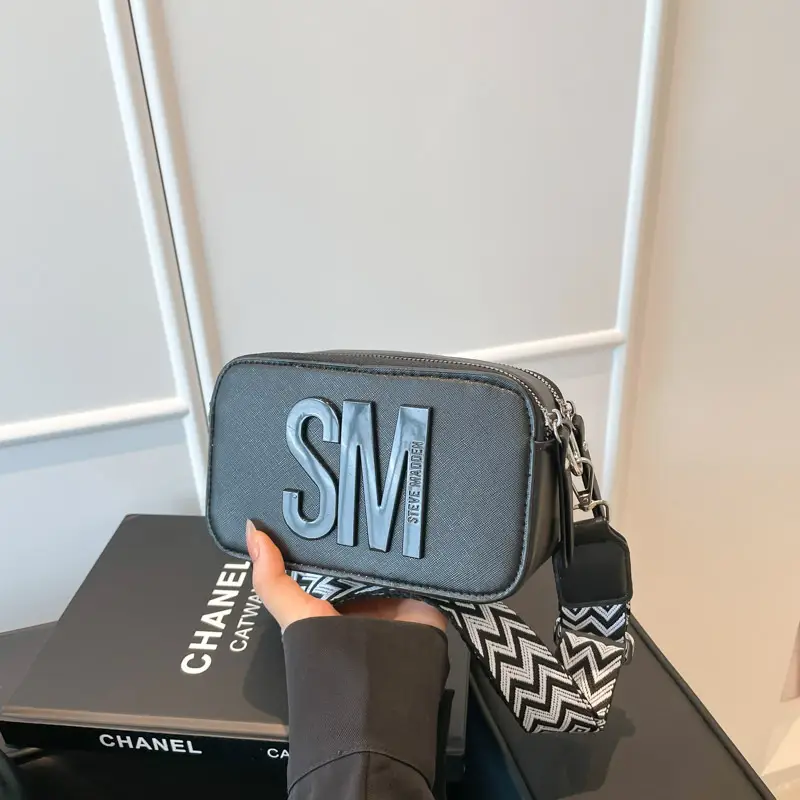 2025 Women Letter Square Camera Bag with Wide Strap - Image 8