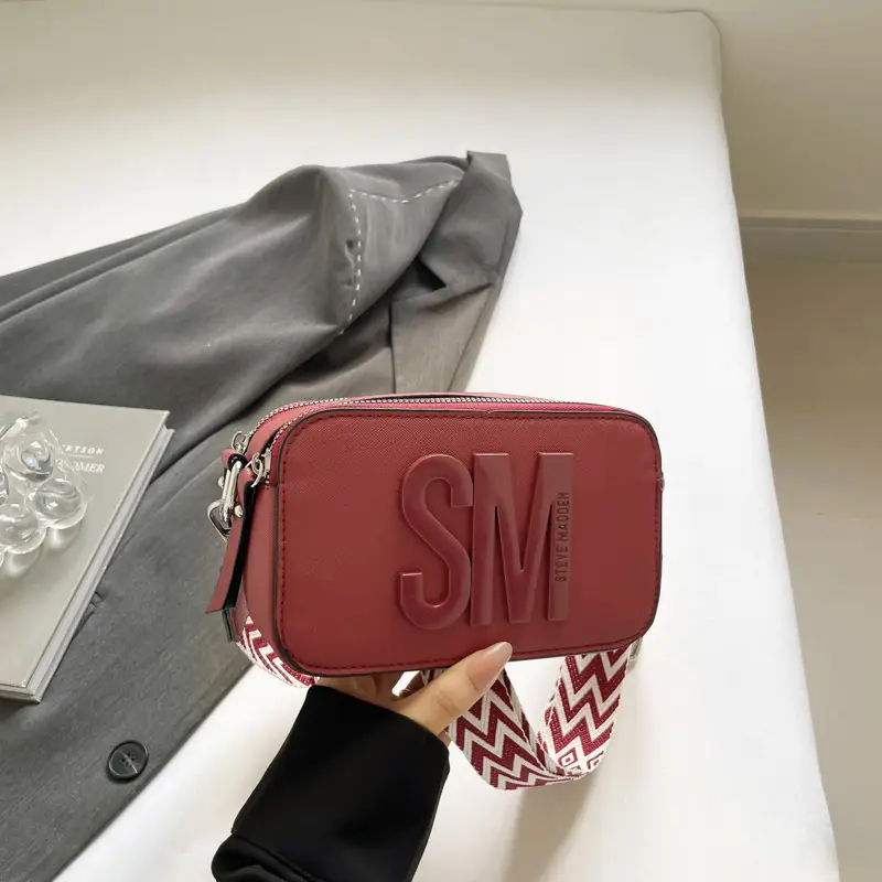 2025 Women Letter Square Camera Bag with Wide Strap - Image 6