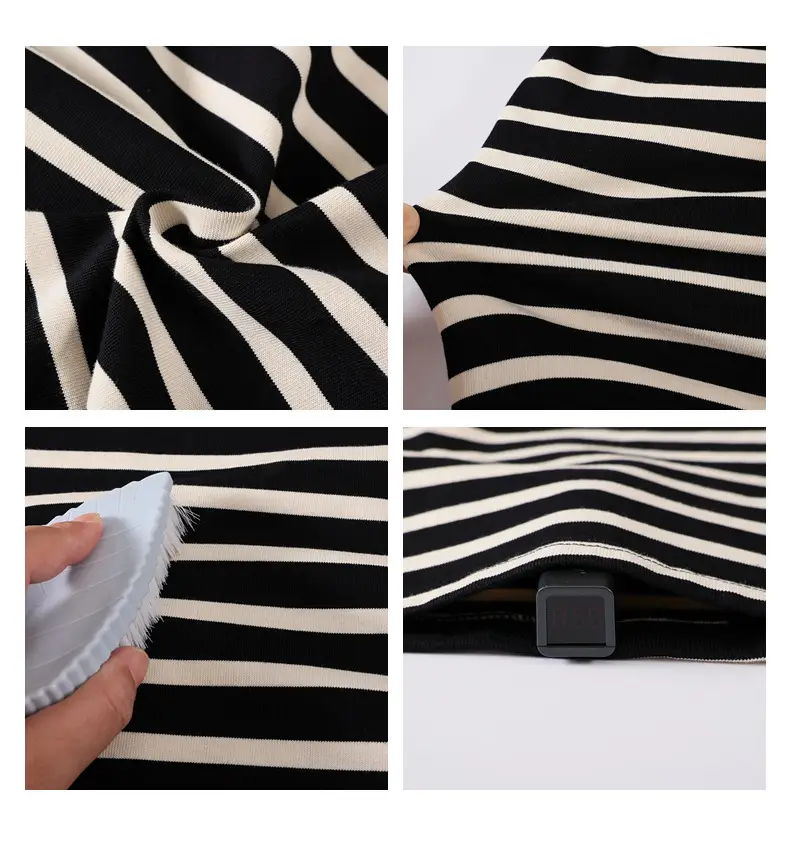 Boys Striped T-Shirt 2025 Autumn New Style — feature 21