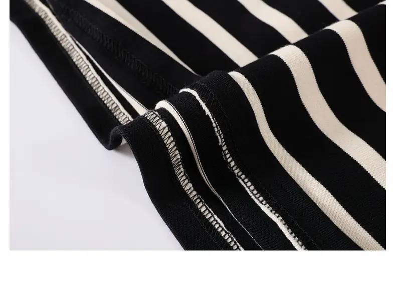 Boys Striped T-Shirt 2025 Autumn New Style — feature 41