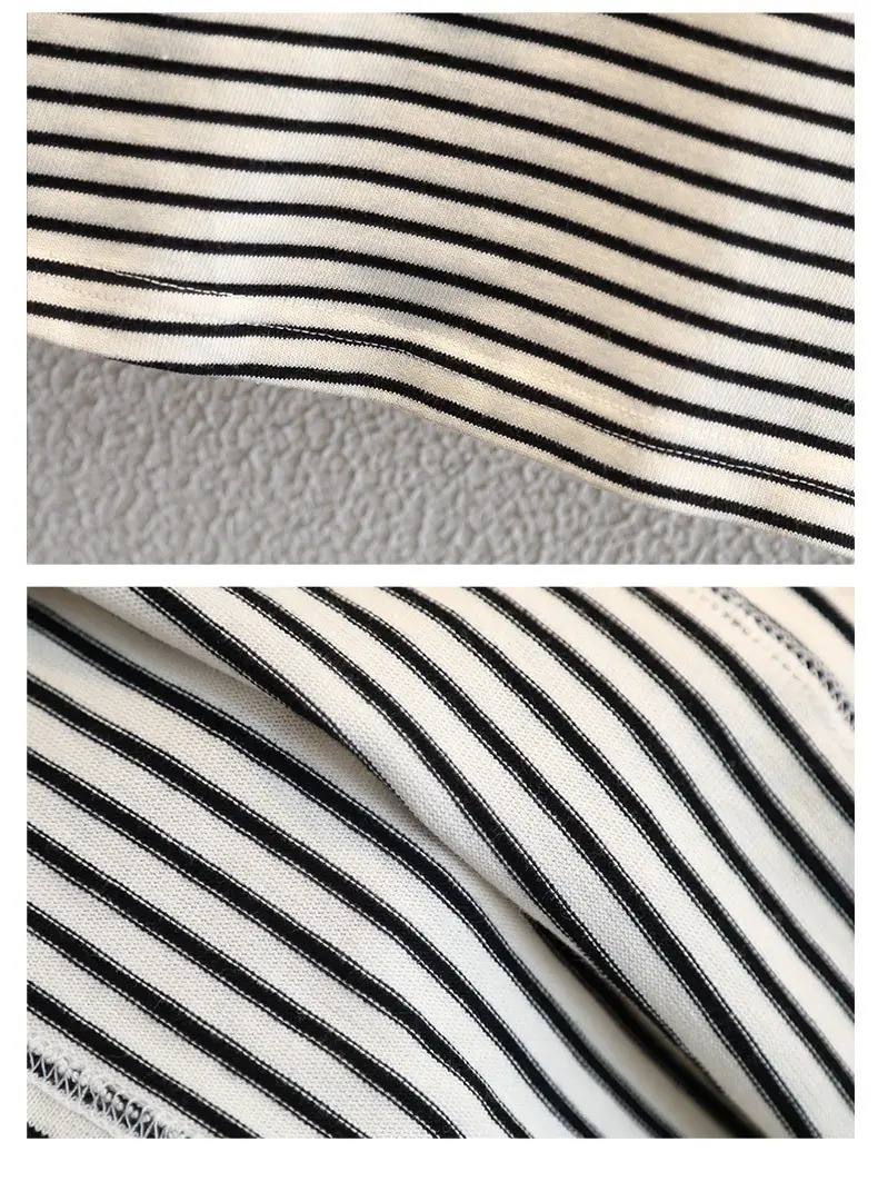 Boys Striped Polo Shirt Long Sleeve Embroidered Autumn Wear — feature 11