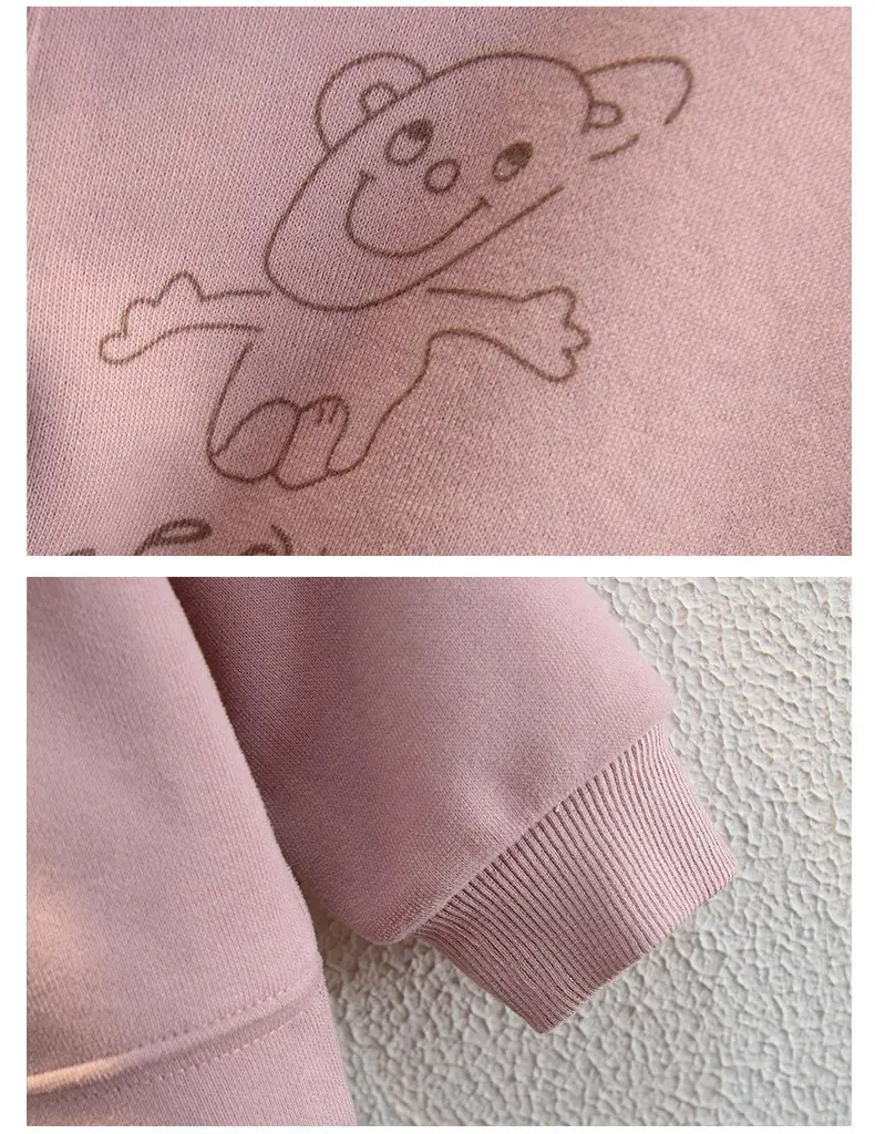 Boys Sweatshirt Pink Long Sleeve Kidsren's Autumn Tops — feature 10
