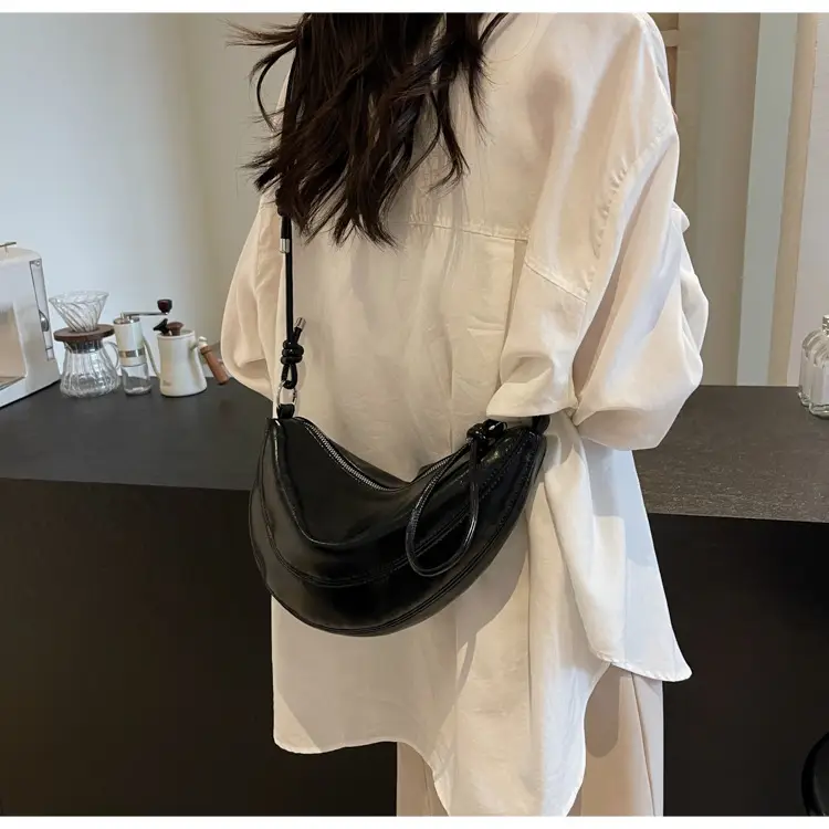 Silver Underarm Shoulder Bag for Women New Denim Crossbody — feature 25