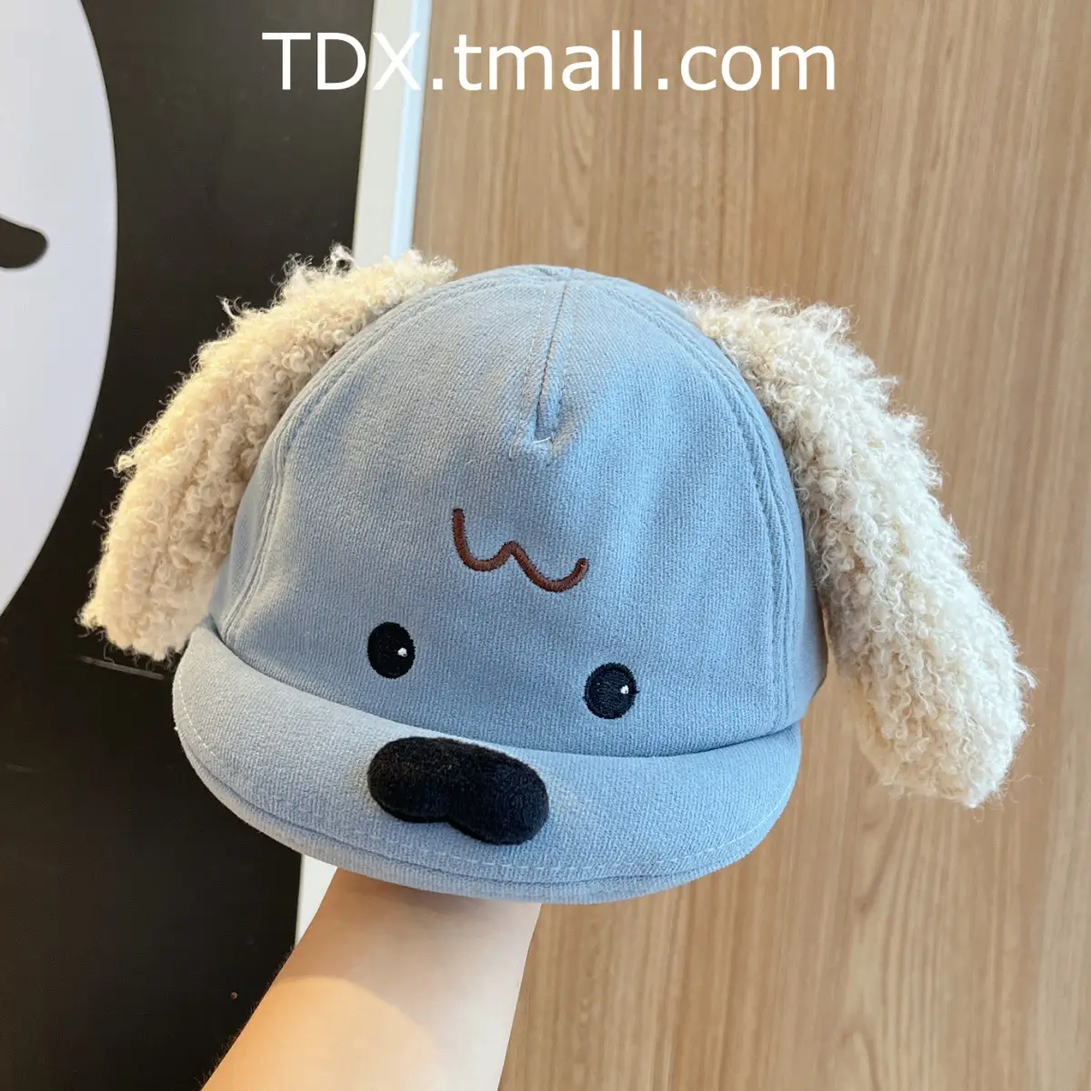 Baby Cute Puppy Ears Baseball Cap Spring Autumn Windproof Brown — feature 14