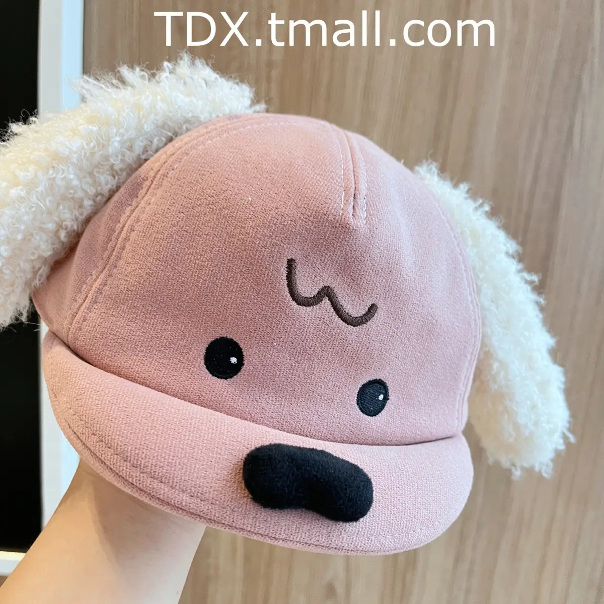 Baby Cute Puppy Ears Baseball Cap Spring Autumn Windproof Brown — feature 17