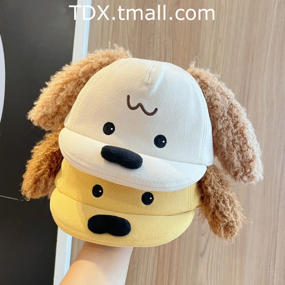 Baby Cute Puppy Ears Baseball Cap Spring Autumn Windproof Brown — feature 8